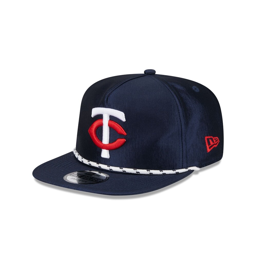 New Era Minnesota Twins Team Rope Golfer Hat - One Size